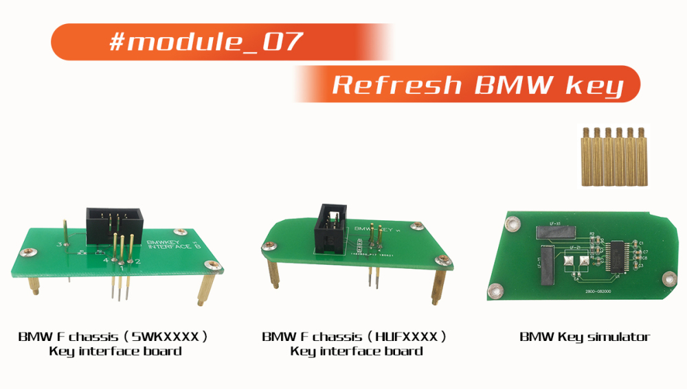 Yanhua Mini ACDP Master Module 7 Refresh BMW E/F Chassis (CAS) key with License A521