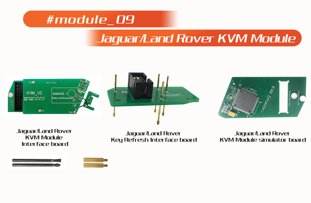 Yanhua Mini ACDP Module 9 Jaguar/Land Rover KVM Module Support Adding key & All Key Lost and Key Refresh with License A700
