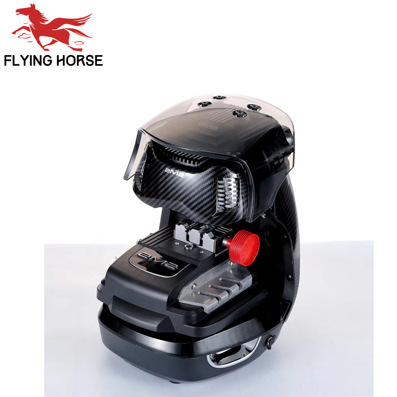 New Cutting Machine 2M2 Magic Tank Automatic Car Key Cutting Machine Work on Android via Bluetooth Without Battery