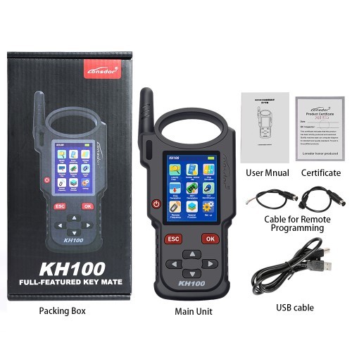 Newest Hand-Held Remote/Smart key programmer Lonsdor KH100 Remote Maker Key Programmer Update Online DHL Free Shipping