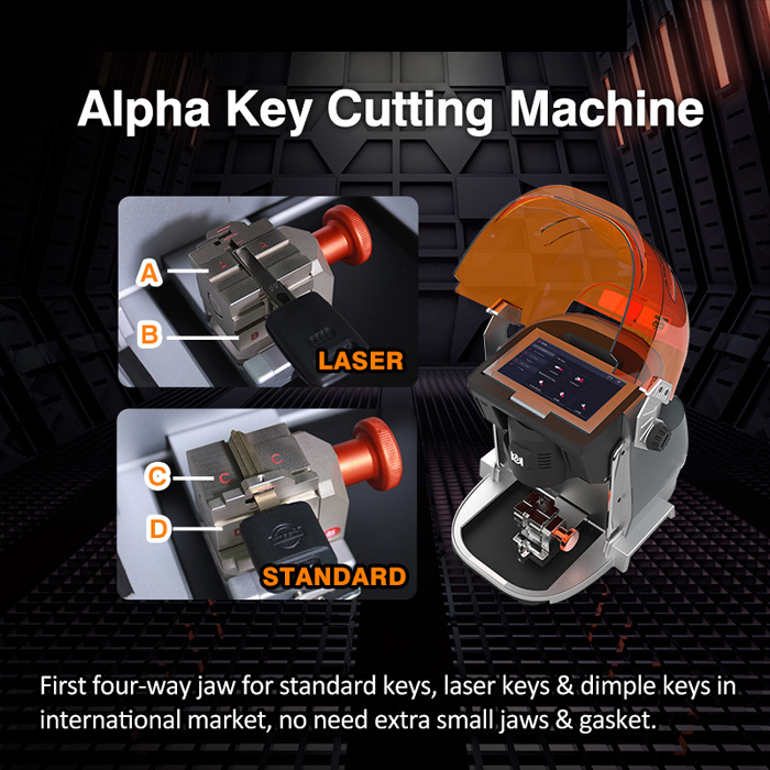 Kukai Alpha All In One Automatic Key Cutting Machine Locksmith Tools