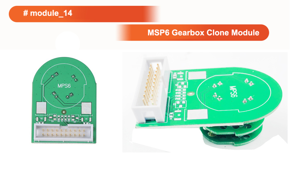 Yanhua ACDP Module 14 MPS6 Gearbox/Transmission TCM Clone for Volvo Land Rover Ford Chrysler Dodge with License A301