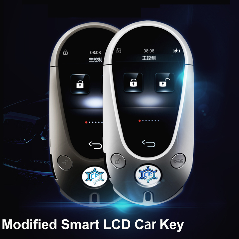 Newest K700 Keyless Entry Universal Touch Smart LCD Key for BMW Benz Audi Land Rover Buick Honda VW Toyota Ford Fiat Original Cars with One-key Start