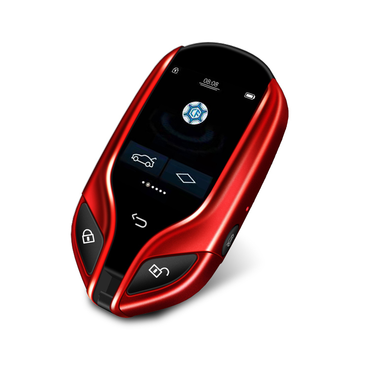 New K911 Modified Universal Mobile Control LCD Smart Key For BMW For Kia For Benz Keyless Entry Anti-loss Alarm English Digital