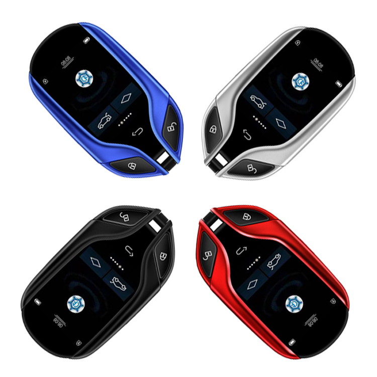 New K911 Modified Universal Mobile Control LCD Smart Key For BMW For Kia For Benz Keyless Entry Anti-loss Alarm English Digital