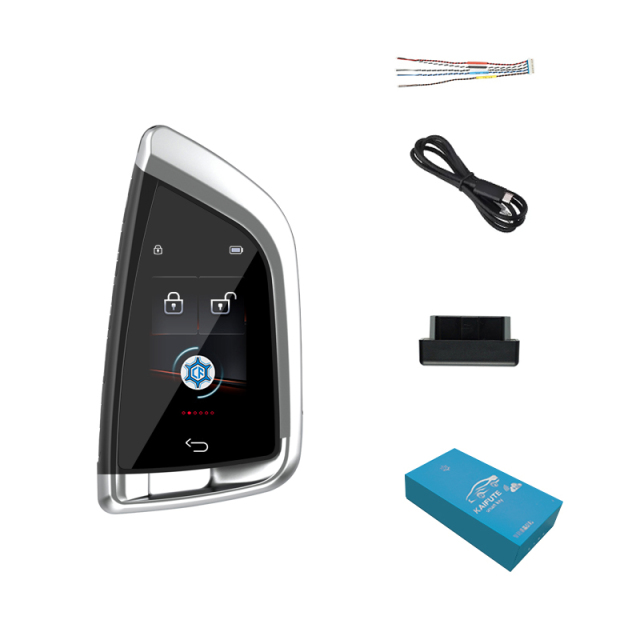 New CF568 5 Buttons Universal Modified Smart LCD Key For BMW For Kia For Benz For Ford Keyless Entry Automatic Door Lock English