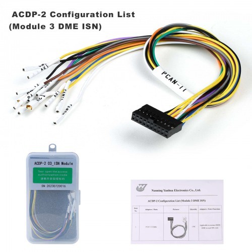 Yanhua ACDP 2 CAS Package with License for BMW CAS1/2/3/3+/3++/4/4+ Add Keys and All Key Lost Cas Module Replace