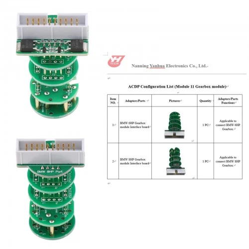 Yanhua ACDP 2 BMW Full Package with Module 1/2/3/4/7/8/11+ License for BMW Key Programming Cluster Correction with Free Gifts pk CGDI BMW/Xhorse VVDI2