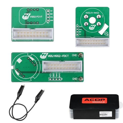 Yanhua ACDP 2 Mercedes Benz Package Including Module 15/16/18/19 for DME Gearbox Refresh Clone