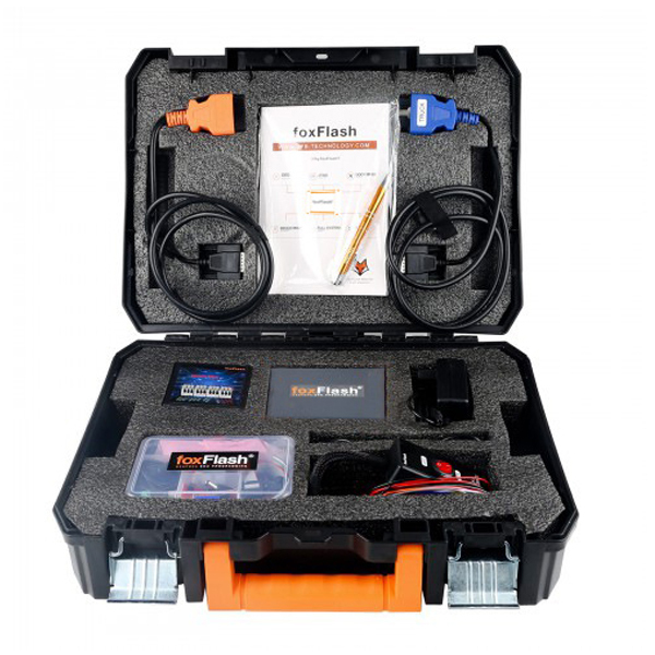 Foxflash Programmer Full FoxFlash Super Strong ECU TCU Clone and Chip Tuning Tool Free Update Support VR Reading and Auto Checksum