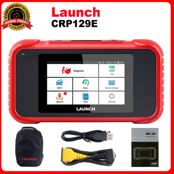 LAUNCH X431 CRP129E Diagnostic Tools OBD OBD2 Car ABS SRS AT Engine Scanners with TPMS Oil 8 Reset Auto VIN PK CRP123E CRP129X
