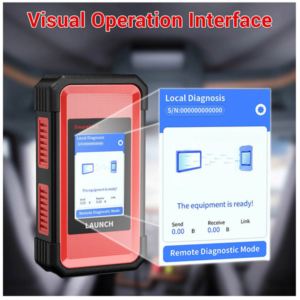 Launch X-431 SmartLink C 2.0 Heavy-duty Truck Module for Commercial Vehicles/ Passenger/ New Energy Cars