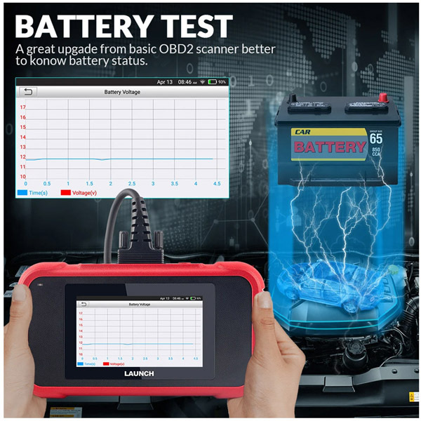 LAUNCH X431 CRP129E Diagnostic Tools OBD OBD2 Car ABS SRS AT Engine Scanners with TPMS Oil 8 Reset Auto VIN PK CRP123E CRP129X