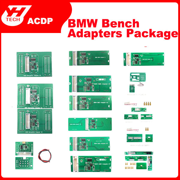 BMW ECU Clone/ISN Read Write Kit Yanhua Mini ACDP Fast Connector Full BMW Bench Interface Board/DME Bench Adapter With ECU Clone License