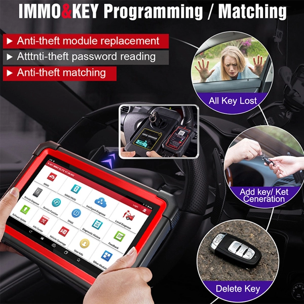 LAUNCH X431 IMMO Plus X-PROG 3 Key Programmer Car OBD2 Diagnostic Tools IMMO Anti-Theft Programming 39 Reset PK immo elite scan