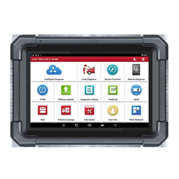 EU Version New 2024 Launch X431 PRO3 ACE Diagnostic Tool Supports Online ECU Coding Topology Map CANFD DoIP SGW 38+ Service Functions