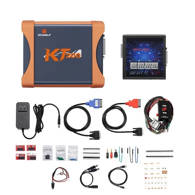 Online KT200 ECU Programmer Support ECU Maintenance Chip Tuning DT Code Removal Added new Models MulitIple Protocles Read/Write