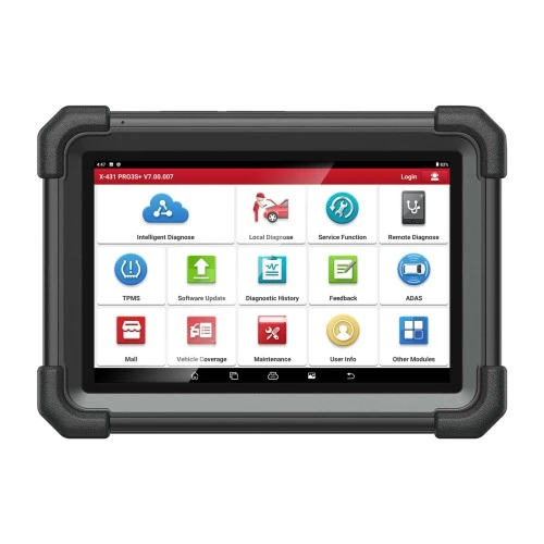 Global Version LAUNCH X431 PRO3S+ SmartLink HD Diesel Gasoline 12V 24V Bi-Directional Scan Tool Supports ECU Coding CANFD DOIP, Topology, FCA SGW