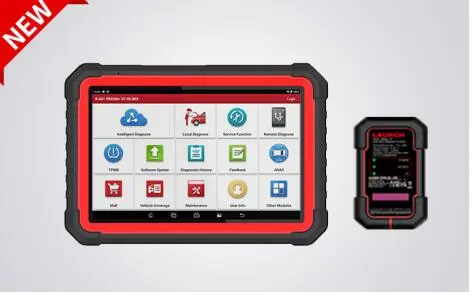 Global Version LAUNCH X431 PRO3S+ SmartLink HD Diesel Gasoline 12V 24V Bi-Directional Scan Tool Supports ECU Coding CANFD DOIP, Topology, FCA SGW