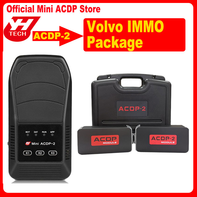 Yanhua Mini ACDP Programmer New Volvo IMMO Module 20 With License A302