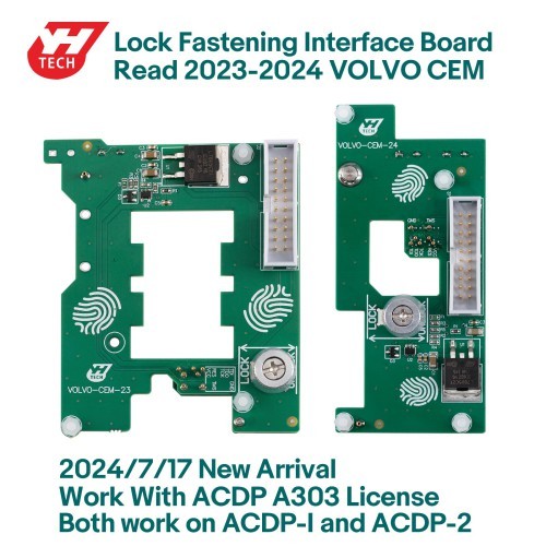 Yanhua ACDP Volvo(2023-2024) CEM Interface Board Set 2 Interface Boards