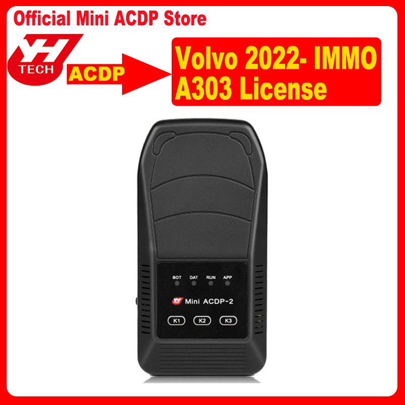Yanhua ACDP  Volvo Module 12 with License A300 for Volvo Semi-smart Keys Adding Keys and All Key Lost for ACDP-2 Only