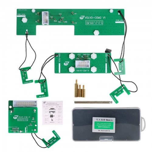 Yanhua ACDP  Volvo Module 12 with License A300 for Volvo Semi-smart Keys Adding Keys and All Key Lost for ACDP-2 Only