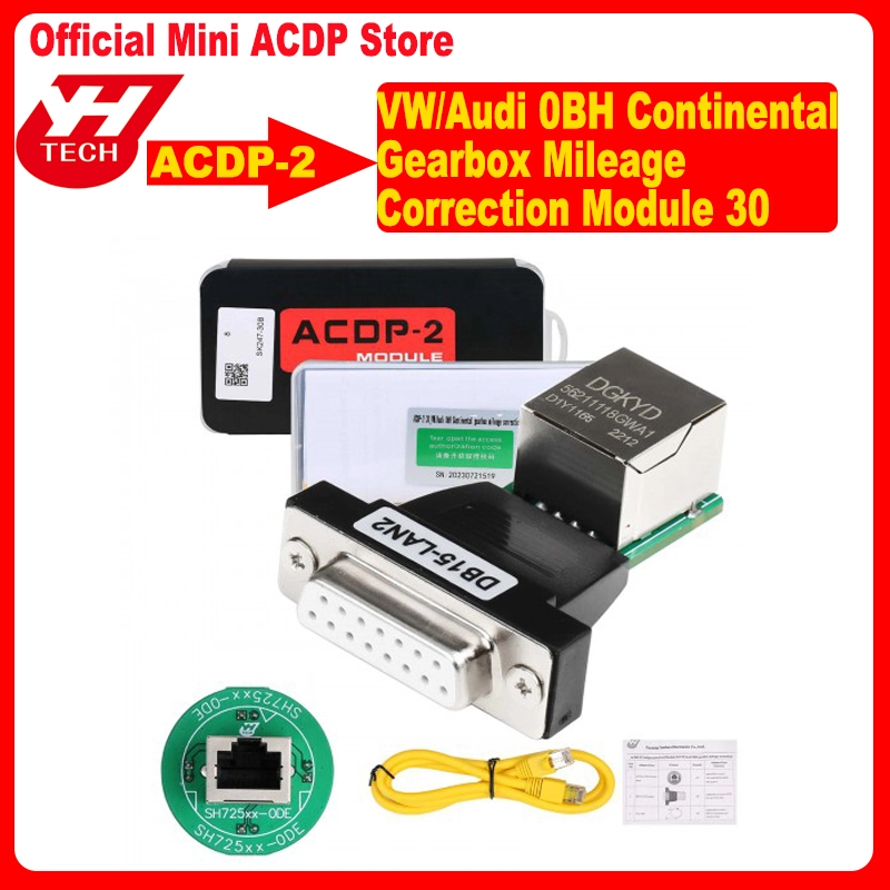 Yanhua ACDP Module 30 for VW/Audi 0BH Continental Gearbox Mileage Correction with License A607