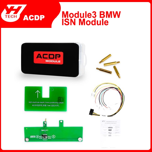 2024 Yanhua ACDP-2 Module 3 ISN Module with License A50B A50D A50E for BMW DME ISN Read and Write Without Soldering for ACDP-2 Only
