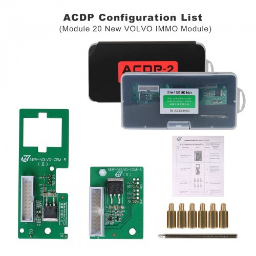 Yanhua ACDP 2 IMMO Locksmith Package with Module 1/2/3/7/9/10/12/20/24/29 for BMW Land Rover Porsche Volvo Audi with Free Gifts
