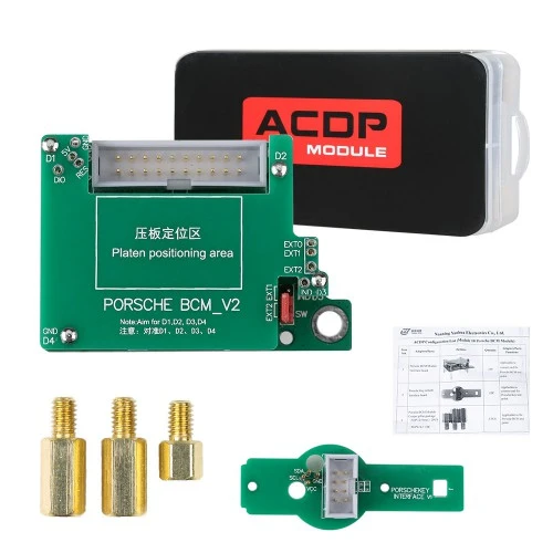 Yanhua ACDP-2 Master with Module 10 Porsche BCM Key Programming Porsche 2010-2018 Add Key/All Key Lost/Key Reset/Key Refresh