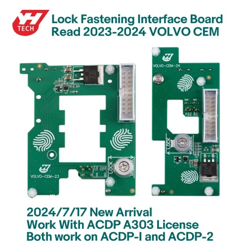 Yanhua Volvo(2023-2024) CEM Interface Board Set with A303 License for 2023-2024 Volvo S60/S90/XC60/Lynk IMMO Key Programming