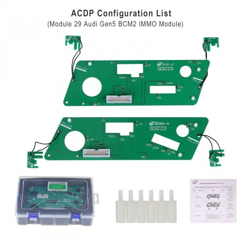 Yanhua ACDP-2 VW/Audi BCM2/MQB Package with Module 29/33/34 for Audi Gen5 BCM2/VW 4th 5th/MQB48 5A/MQB RH850 5A 5C IMMO and Mileage Correction