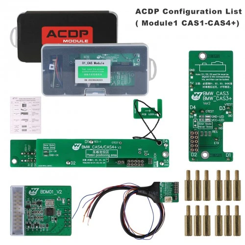 2024 Yanhua ACDP-2 Locksmith Package with Module 1/2/3/7/9/10/12/20/24/29/31/33/34 for BMW Land Rover JLR Porsche Volvo VW Audi Add Keys & All Key Los