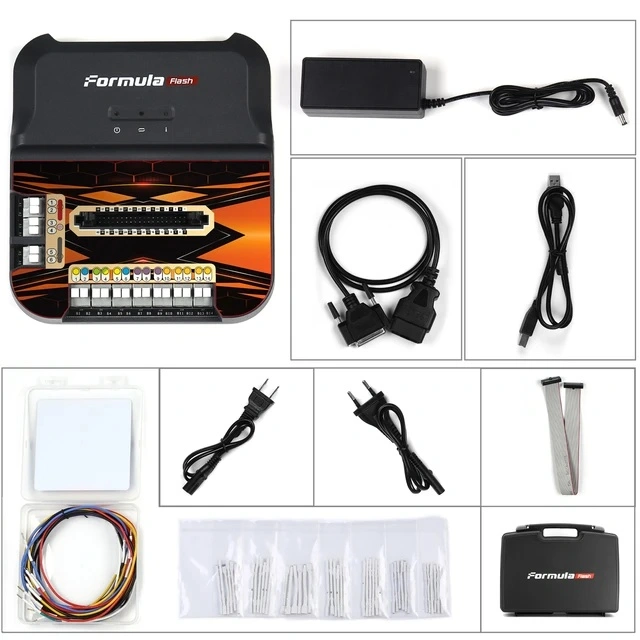 FormulaFLash ECU TCU Chip Tuning Programmer Update Online via Bench Boot Read and Write EEPROM / FLASH ECU TCU Chip Tuning Tool
