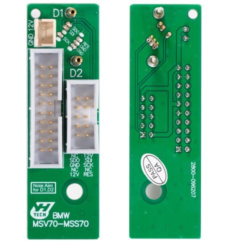 Yanhua ACDP BMW MSV70/MSS60/MEV9+ DME Clone Interface Board Set Work via Boot Mode