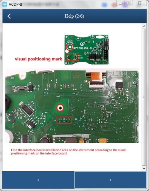 Yanhua ACDP VW MQB RH850 R7F701402-B Interface Board for VW Polo Dashboard Work with Module 34