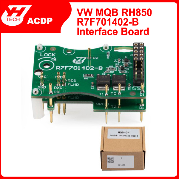 Yanhua ACDP R7F701401/21-5D Interface Board for VW MQB 5D Mileage Correction Work With Module 34 License