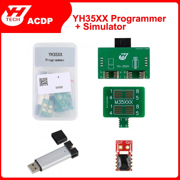 Yanhua 35128WT 35160WT Simulator(incl. 5V NO.8 Pin) for BMW F/G Dash Mileage Correction
