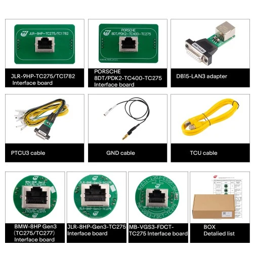 Yanhua ACDP ZF-TC1782/TC275/TC277 Gearbox Clone Module 36 with License A001 for BMW/JLR/Porsche/Mercedes-Benz TCU Transmission clone