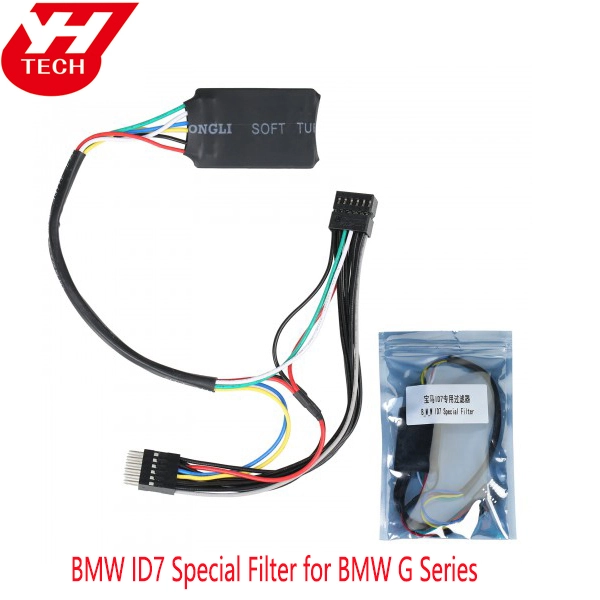 Yanhua YH35XX Programmer + 35160WT/35128WT Simulator + ID7 CAN Filter for BMW ID7 BMW F G Chassis Cluster Mileage Correction