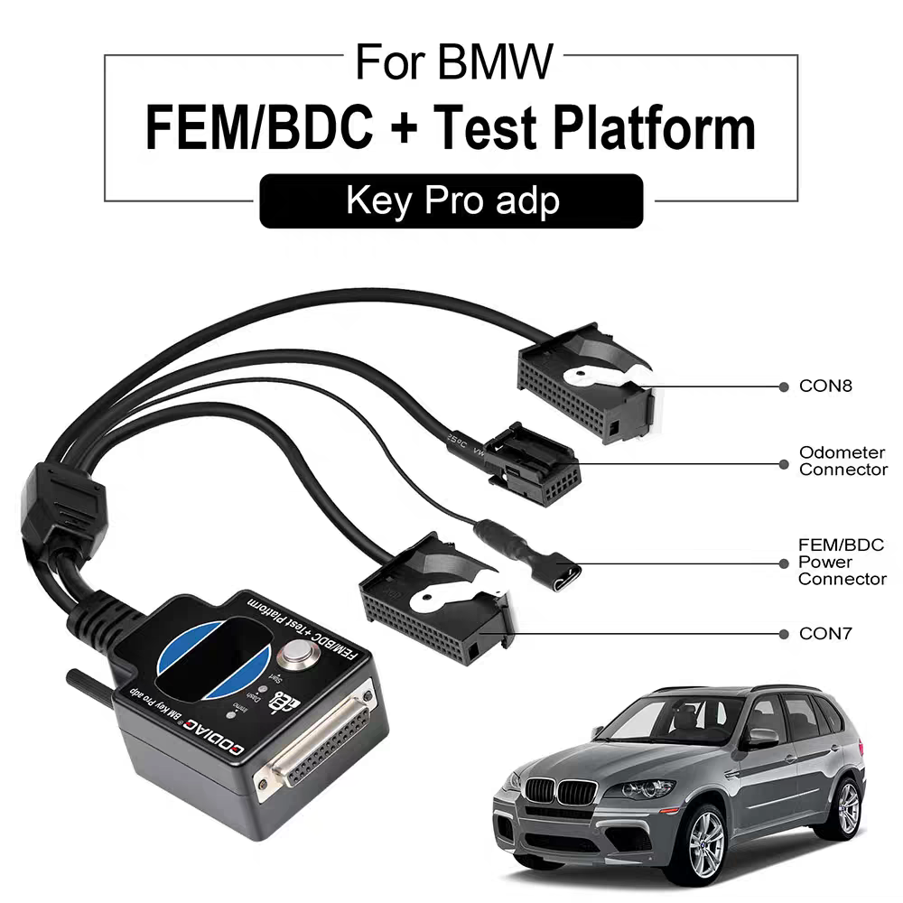 GODIAG BMW FEM BDC Test Platform for Bench Connection Works with Lonsdor Autel IM608 VVDI2 CGDI ACDP
