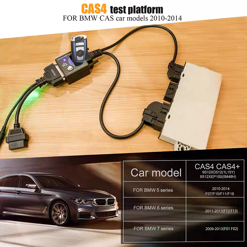 GODIAG CAS4 CAS4+ Test Platform for BMW Supports Off-Site Key Programming