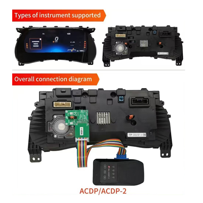 Yanhua Toyota R7F701401 Unencrypted Interface Board for Toyota Crown Cluger, Highlander, Venza, Avalon, Levin GT Mileage Correction