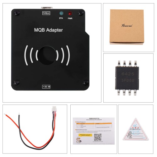 Xhorse Non-disassembly MQB48 Adapters work with VVDI MLB Tool For VW Audi Key Adapter work with VVDI2/ VVDI Key Tool Plus