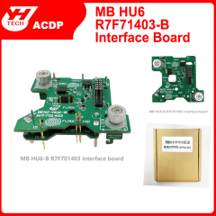 Yanhua MB HU6 R7F71403-B Interface Board for Mercedes Benz A247 W177 A-class HU6 Instrument Cluster Used with Module 37