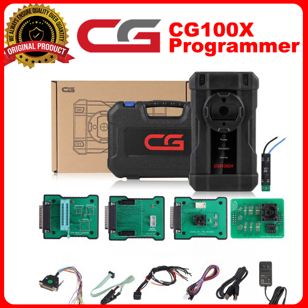 CGDI CG100X V1.7.2.0 Smart Programmer for Airbag Reset Mileage Adjustment and Chip Reading with Free D1 Adapter Supports MQB 5A 5C 5D Clusters