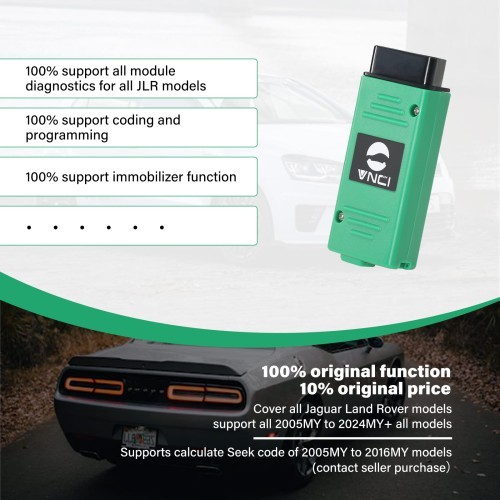 VNCI JLR DOIP Jaguar Land Rover Diagnostic Scanner Supports SDD Pathfinder Compatible with Original Driver Supports Online Programming