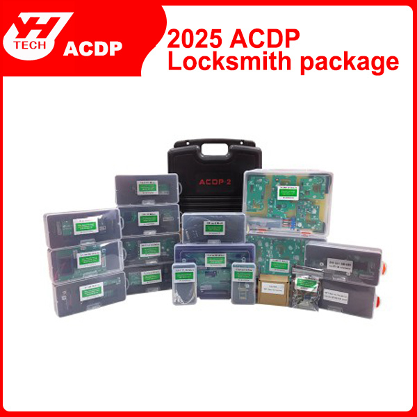 2024 2025 Yanhua ACDP-2 Locksmith Package with Module 1/2/3/7/9/10/12/20/24/29/31/33/34 for BMW Land Rover Porsche Volvo VW Audi Add Keys & All Key Lo