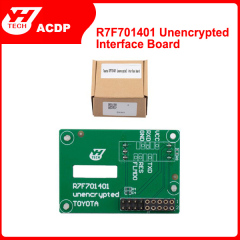 Yanhua Toyota R7F701401 Unencrypted Interface Board for Toyota Crown Cluger, Highlander, Venza, Avalon, Levin GT Mileage Correction